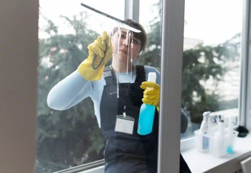 Nettoyage de vitres intérieures et extérieures à Bélaye